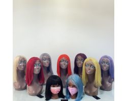 Crazy color wigs