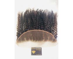 Frontal Lace bouclés couleur vierge afro