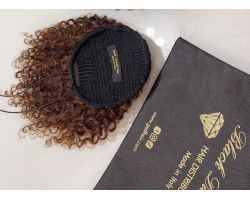 CAUDA COM ELÁSTICO SHATUSH E DESTAQUES AFRO CURLY