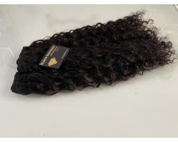 CAUDA COM GRAMPO DE COR VIRGEM NATURAL CURLY NATURAL