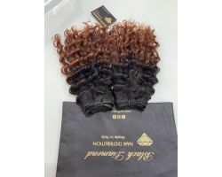 U WIG SHATUSH AND NATURAL CURLY HIGHLIGHTS