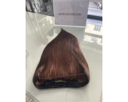 Cabello colorado liso